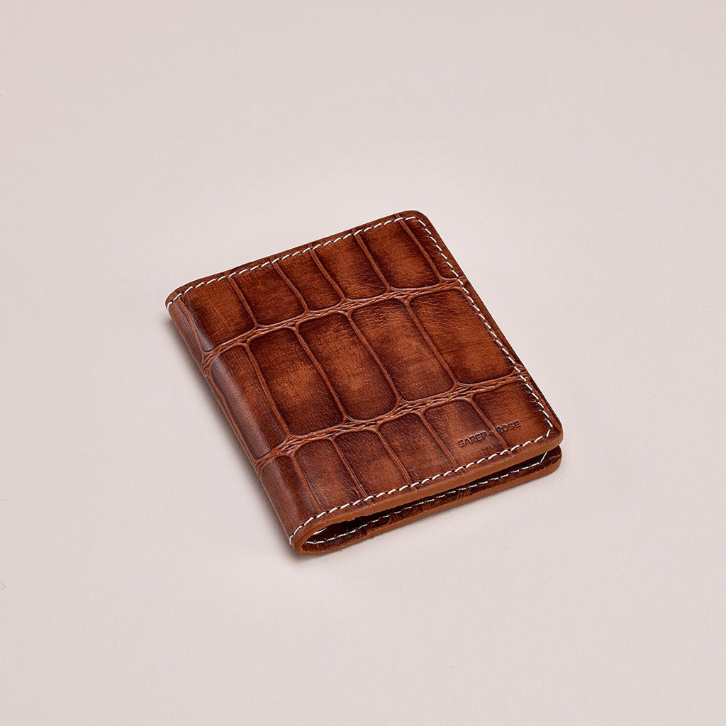 Men's Leather Wallet and Money Clip - Sarep + Rose